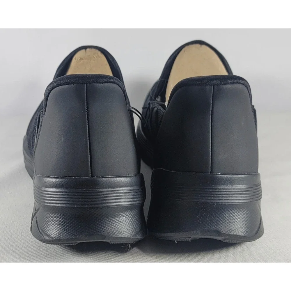 Skechers Shoes Men's Slip Ins Swift Fit Black Sneaker Memory Foam 16997S Size 12